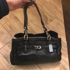 Coach bag, leather (genuine Coach)